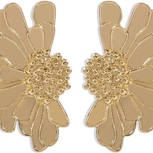 Magical Flower Statement Earrings - Picture 5 of 5